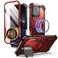 i-Blason iBlason Armorbox for iPhone 16 Pro Max Case MagSafe with Stand 360 FullBody with Builtin Screen Protector Camera Control Camera Cover Kickstand Heavy Duty Protection Shockproof Case Red