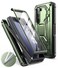 i-Blason iBLASON Armorbox for Samsung Galaxy Z Fold 5 Case with Pen Holder 3 Silicone Pen Covers Full Body Protective Bumper Case with Builtin Screen Protector Kickstand Dark Green