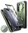 i-Blason iBLASON Armorbox for Samsung Galaxy Z Fold 5 Case with Pen Holder 3 Silicone Pen Covers Full Body Protective Bumper Case with Builtin Screen Protector Kickstand Dark Green