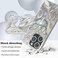 I-MGAE-IN-AR IMGAEINAR Compact Case for iPhone 14 Pro Shiny Silver Butterfly DesignCute Trendy Soft Slim TPU Shockproof Protective Phone Cases Cover for Women Girls Aesthetic Glitter