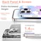 I-MGAE-IN-AR IMGAEINAR Compact Case for iPhone 16 Pro Max Holographic Cloud DesignCute Trendy Soft Slim TPU Shockproof Protective Phone Cases Cover for Women Girls Aesthetic Glitter