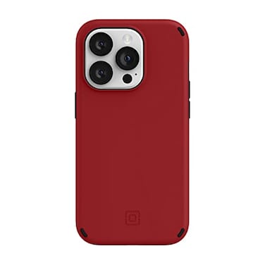 Incipio Duo Case for iPhone 14 Pro MagSafe Wireless Charging Compatible Slim DualLayer Protective Case with 12ft Drop Protection ShockAbsorbing ScratchResistant Cover Red