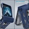Janmitta Case for Moto Razr 202420252026Razr Plus 202420252026 with LanyardHinge ProtectionFinger Ring Holder KickstandDualLayer Full Body Protective Shockproof Phone CoverBlue