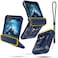 Janmitta Case for Moto Razr 202420252026Razr Plus 202420252026 with LanyardHinge ProtectionFinger Ring Holder KickstandDualLayer Full Body Protective Shockproof Phone CoverBlue
