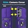Janmitta Compatible with Samsung Galaxy S24 FE Case Built in Slide Camera Lens CoverScreen ProtectorFinger Ring Holder KickstandHeavy Duty Shockproof Full Body Phone Cover2024 Purple
