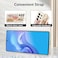 Jefonha Silicone Case for Samsung Galaxy S25 Ultra with Strap Cute Flower Floral Phone Case for Girl Women Adjustable Finger Strap Shockproof Protective Cover Beige Flowers