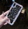 Jesiya 3D Stars Stardust Glitter Sparkle Bling Case Luxury Shiny Crystal Rhinestone Diamond Clear Protective Case Cover for iPhone XsX10