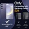 JETech 5 in 1 Case for Samsung Galaxy S24 5G with 2Pack Each Tempered Glass Screen Protector and Camera Lens Protector NonYellowing Shockproof Bumper Phone Cover Cobalt Violet