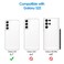 JETech Slim Fit Case for Samsung Galaxy S22 5G 61Inch Thin Phone Cover with ShockAbsorption and Carbon Fiber Design Blue
