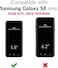 Jeylly Galaxy S8 Case S8 Case Hybrid Shockproof Heavy Duty Case with Magnetic Car Mount Kickstand and HD Screen Protector 2 Pack Full Body Protective Case for Samsung S8 Black