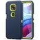Jiunai for Moto G Power 2021 Case 3Piece Heavy Duty Armor Shockproof Tough Hybrid Dual Layer Drop Protection Bumper Rugged Matte Protective Phone Cover Case Compatible with Moto G Power 2021 Blue