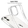 JJGoo Compatible with iPhone 12 mini Case Soft Transparent Shockproof Protective Slim Thin Bumper Phone Cover Clear