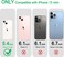JJGoo Compatible with iPhone 13 mini Case Soft Transparent Shockproof Protective Slim Thin Bumper Phone Cover for iPhone 13 mini 54 inch Translucent Purple