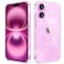 JJGoo Compatible with iPhone 16 Plus Case Clear Glitter Sparkle Soft TPU Transparent Shockproof Women Girls Slim Bling Sparkly Bumper Cover Phone Case for iPhone 16 Plus 67Inch