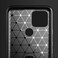 KEEPCA for Google Pixel 5 Slim caseThin Soft Skin Silicone Flexible TPU Rubber Gel AntiScratch Shockproof Carbon Fiber Protective Cases Cover for Google Pixel 5Brushed Black