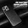 kingflag Genuine Leather Case for iPhone 16 Pro Max 69 inch Compatible with MagSafe Oil Wax TopGrain Leather Metal Buttons and Camera Bezel Midnight Black