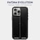 kingflag Genuine Leather Case for iPhone 16 Pro Max 69 inch Compatible with MagSafe Oil Wax TopGrain Leather Metal Buttons and Camera Bezel Midnight Black