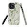 kiritfox Case Compatible with iPhone 16 ProHybrid 2Layer Hard ShellShockproof Soft for Girl WomenVintage Sage Green Floral Pattern