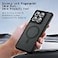 Kukoufey Compatible with Xiaomi 14T Pro Case CoverCompatible with MagSafeCompatible with Xiaomi 14T Pro Builtin Magnetic AntiShock Cell Phone Case Black