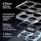 Kukoufey Compatible with Xiaomi 14T Pro Case CoverCompatible with MagSafeCompatible with Xiaomi 14T Pro Builtin Magnetic AntiShock Cell Phone Case Black