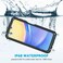Lanhiem for Samsung Galaxy A15 5G Phone Case IP68 Waterproof Dustproof Cover with Screen Protector Heavy Duty Full Body Protective Case for Samsung Galaxy A15 5G BlackClear
