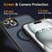LATVIN for iPhone 15 Case Magnetic Phone Cover Compatible with MagSafe Military Grade Protection Translucent Matte Frosted Back Black