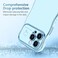 LCHULLE for iPhone 16 Pro Case for Women Girls Cute Wave Frame Curly Shape with Love Heart Pattern Raised Camera Protection Cover Luxury Plating Shockproof Phone Case for iPhone 16 Pro Baby Blue