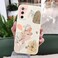 LEECG for Samsung Galaxy S20 FE Case Flower Pattern Soft Silicone Microfiber Lining Side Creative Design for Samsung S20 FE Phone Cover Morandi Rice White
