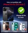 LEKEVO Magnetic for iPhone 16 Pro Case Compatible with MagSafeBuiltin Camera Lens Protector Slim Soft Silicone Bumper Shockproof Metallic Luster Phone Case Burgundy