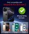 LEKEVO Magnetic for iPhone 16 Pro Case Compatible with MagSafeBuiltin Camera Lens Protector Slim Soft Silicone Bumper Shockproof Metallic Luster Phone Case Burgundy