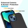 LEXNEC Designed for iPhone 14 Apple iPhone 13 CasesHeavyDuty Tough Rugged Lightweight Slim Shockproof Protective Men Women Phone Case Cover for iPhone 13 612021Black