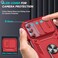 LeYi Compatible for Samsung Galaxy A155G Case Screen Protector Galaxy A15 5G with A15 5G Telephone Case Capinha Celular Stand Cell Forro Protection de Galaxy A15 5G Phone Case Cute Red