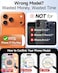LeYi for iPhone 17ProMax Cases Wallet Clear Card Holder Cover Women i Phone 17pro Promax Funda para iPhone17 Maxcase iohone 17promax Active Style Credit Storage Pocketable Design Transparente
