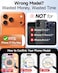 LeYi for iPhone 17ProMax Cases Wallet Clear Card Holder Cover Women i Phone 17pro Promax Funda para iPhone17 Maxcase iohone 17promax Active Style Credit Storage Pocketable Design Transparente