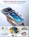 LeYi for iPhone 17ProMax Cases Wallet Clear Card Holder Cover Women i Phone 17pro Promax Funda para iPhone17 Maxcase iohone 17promax Active Style Credit Storage Pocketable Design Transparente
