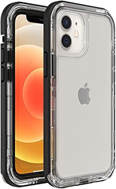 LifeProof for Apple iPhone 12 mini Slim DropProof DustProof and Snowproof Case Next Series ClearBlack