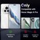 Liisooka Case for Honor Magic 6 Pro 5G Military Grade Drop Protection Phone Case Yellowing Resistant AntiScratch Hard PC Back Shockproof Hard UltraThin Protective Cover Clear