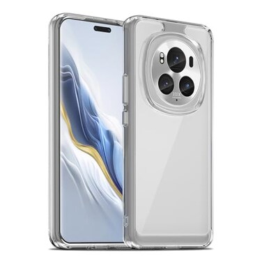 Liisooka Case for Honor Magic 6 Pro 5G Military Grade Drop Protection Phone Case Yellowing Resistant AntiScratch Hard PC Back Shockproof Hard UltraThin Protective Cover Clear
