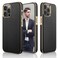 LOHASIC Compatible with iPhone 14 Pro Max Case 2022 Classic Leather Back Cover with Soft Microfiber Lining Shockproof Men Phone Cases for iPhone 14 Pro Max 67 inch Black Gold