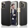 LOHASIC Compatible with iPhone 14 Pro Max Case 2022 Classic Leather Back Cover with Soft Microfiber Lining Shockproof Men Phone Cases for iPhone 14 Pro Max 67 inch Black Gold