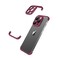 Losin Compatible with iPhone 14 Pro Case Borderless Design Camera Lens Protection Thin Lightweight Soft Silicone Frameless Case Shockproof Bumper Cover for iPhone 14 Pro 61 inch Red