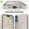 LOVE 3000 Designed for iPhone 16 Case Premium Silicone with Soft AntiScratch Microfiber Lining Shockproof Protective Phone Case for Men Women Girls 61 Stone