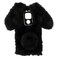 Mikikit Lovely Bunny Phone Cover Soft Protective Case Compatible with Moto G 65In Plush Fluffy Scratch Resistant Cute Animal Smartphone Shell