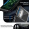 Lunivop for Samsung Galaxy A17A16 5G Case 67 Metal Heavy Duty Phone Case with Builtin Screen Protector Full Body Protective Dust Proof Military Grade Rugged Black