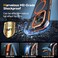 DOMAVER Magnetic 3 in 1 for iPhone 17 Pro Case OmniDirectional Protection with 1x Screen Protector 1x Camera Cover Seamless Work with Magsafe Shockproof Slim Thin Case for iPhone 17 Pro Cosmic Orange
