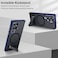 MALEWOLF Compatible with Samsung Galaxy S22 Ultra Magnetic Case Matte Translucent Case with 3 Stand Ways Fit for Magsafe Ultra Slim NonSlip Shockproof Phone Case for Galaxy S22 Ultra Darkblue