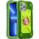 MARKILL Compatible with iPhone 13 Pro Max Case 67 Inch with Ring Stand HeavyDuty Military Grade Shockproof Phone Kids Cover for iPhone 13 Pro Max Avocado