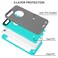 MAXCURY Compatible with iPhone 6 Plus Case Heavy Duty Shockproof Case for iPhone 6S Plus 55 with Builtin Screen Protector GrayLt Blue