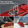Maxdara for iPhone 14 Pro Max Camera Cover Case with Screen Protector with Builtin 360 Rotate Ring Stand Magnetic Car Mount Cover Case for iPhone 14 Pro Max 67 inch Red