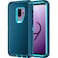 Mieziba for Galaxy S9 Plus CaseShockproof Dropproof Dustproof 3Layer Full Body Protection Rugged Heavy Duty High Impact Hard Cover Case for Galaxy S9 62 inchTurquoise